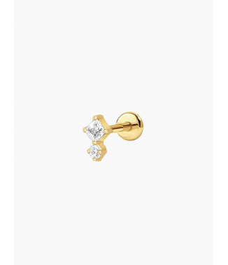 Labret Astra – Bijou d’oreille élégant en acier chirurgical