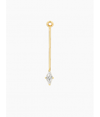 Charm Comète – Bijou d’oreille élégant en acier chirurgical 316L