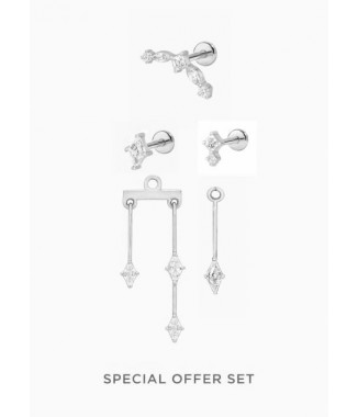 Pluie d'étoile argentée