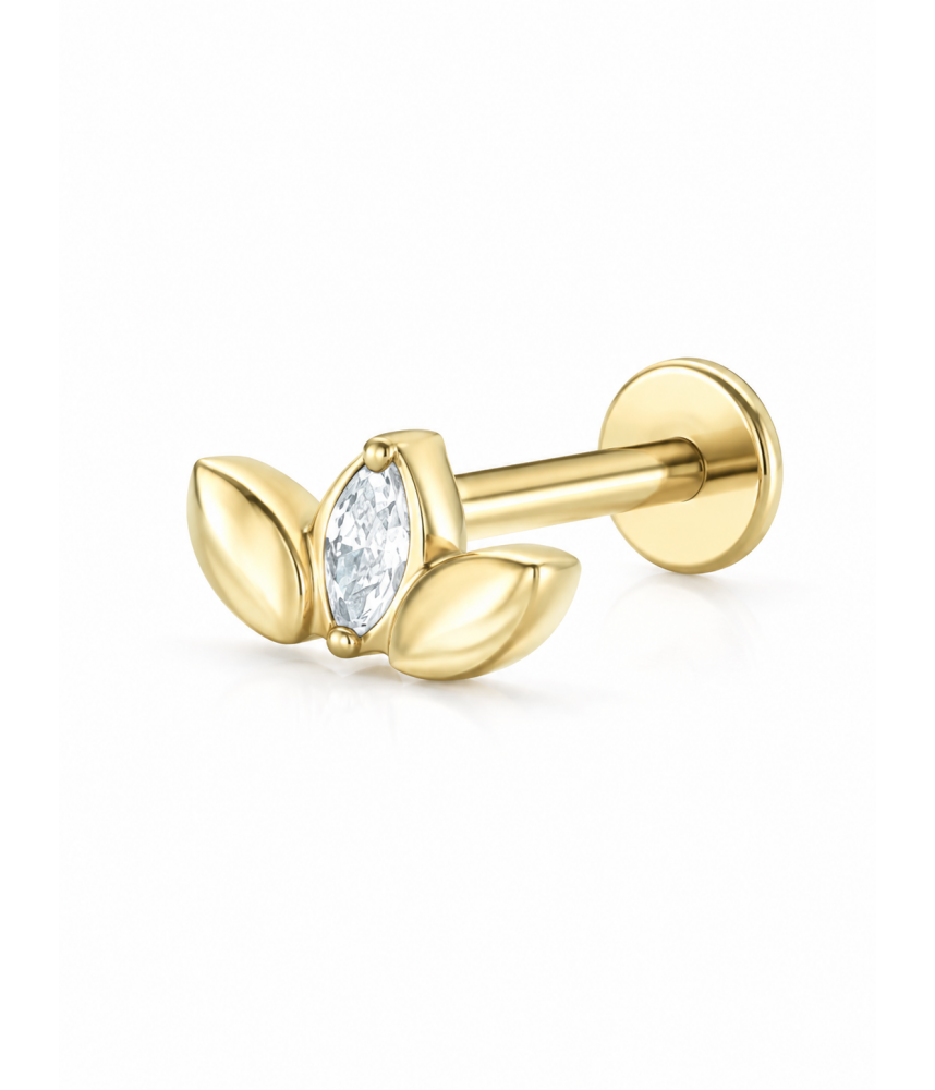 Labret Venus – Bijou d’oreille élégant en acier chirurgical